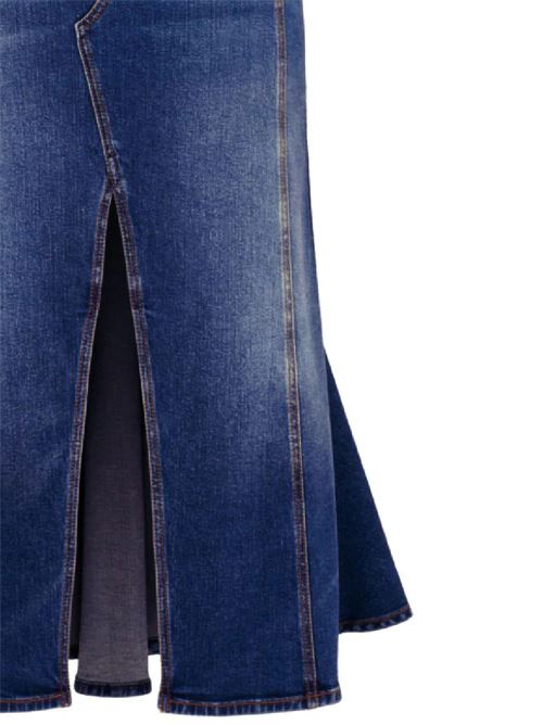 Women's denim skirt. Alexander McQueen | 780574QMACL4109